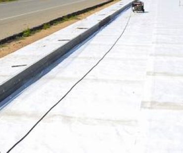 PHOTO #6 GEOTEXTILE WITH WHITE COATING PHOTO #6 GEOTEXTILE WITH WHITE COATING
