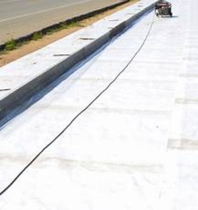 PHOTO #6 GEOTEXTILE WITH WHITE COATING