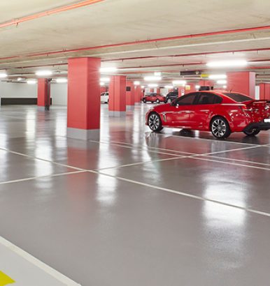 photo #3 DECK COATING WITH CAR